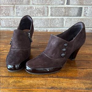 Clarks Artisan Active Air 8.5M Elegant Brown Women's Shoes